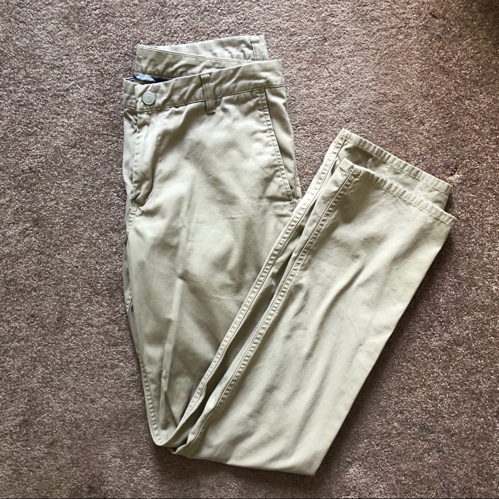 Bonobos Slim Straight Khaki Pants 34/34